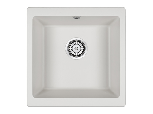 Кухонная мойка Paulmark GERA 50 PM104546-WH 45х46 цвет белый